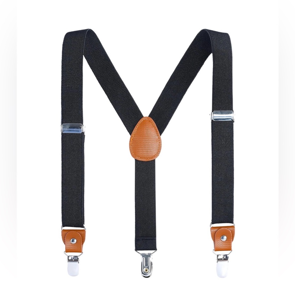 Black suspenders. Like new condition.